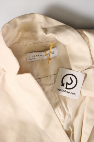 Γυναικείο σακάκι Zara, Μέγεθος S, Χρώμα Εκρού, Τιμή 29,69 €