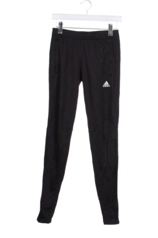 Γυναικείο αθλητικό παντελόνι Adidas, Μέγεθος XS, Χρώμα Μαύρο, Τιμή 25,36 €