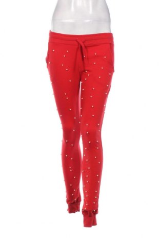 Γυναικείο αθλητικό παντελόνι Adrom, Μέγεθος S, Χρώμα Κόκκινο, Τιμή 5,20 €
