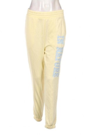 Pantaloni trening de femei H&M Divided, Mărime S, Culoare Galben, Preț 30,26 Lei