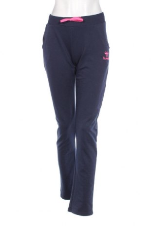 Γυναικείο αθλητικό παντελόνι Hummel, Μέγεθος M, Χρώμα Μπλέ, Τιμή 17,83 €