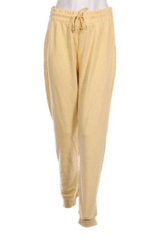 Γυναικείο αθλητικό παντελόνι Lefties, Μέγεθος L, Χρώμα Κίτρινο, Τιμή 10,76 €