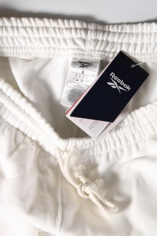 Damen Sporthose Reebok, Größe L, Farbe Weiß, Preis 26,37 €