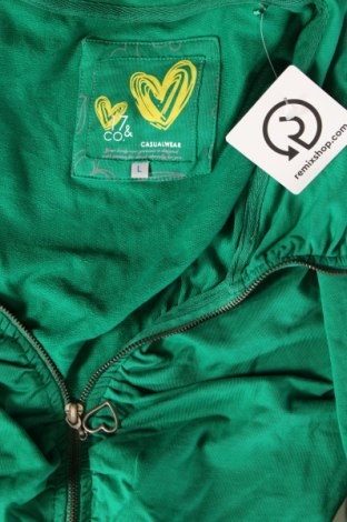 Damska bluza sportowa 17 & Co., Rozmiar L, Kolor Zielony, Cena 62,37 zł
