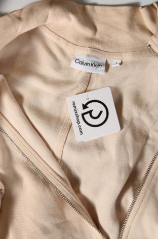 Bluză trening de femei Calvin Klein, Mărime M, Culoare Bej, Preț 150,00 Lei