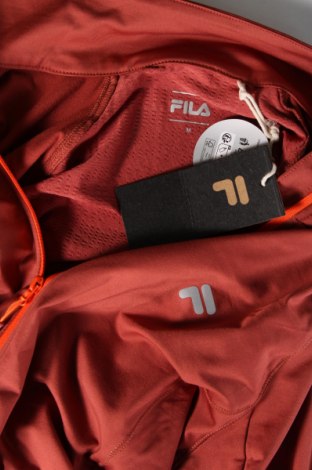 Дамско спортно горнище FILA, Размер M, Цвят Оранжев, Цена 35,64 лв.