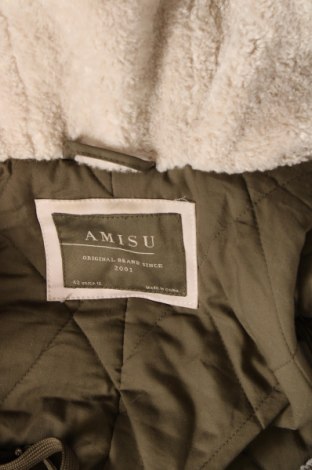Γυναικείο μπουφάν Amisu, Μέγεθος L, Χρώμα Πράσινο, Τιμή 13,28 €