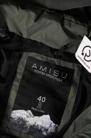Дамско яке Amisu, Размер M, Цвят Зелен, Цена 23,78 лв.