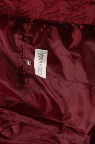 Γυναικείο μπουφάν Atelier, Μέγεθος 3XL, Χρώμα Κόκκινο, Τιμή 26,72 €