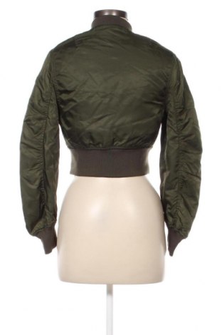 Γυναικείο μπουφάν Bershka, Μέγεθος XS, Χρώμα Πράσινο, Τιμή 6,53 €
