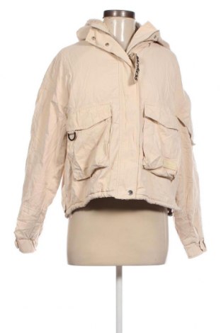 Damenjacke Bershka, Größe M, Farbe Beige, Preis € 12,49