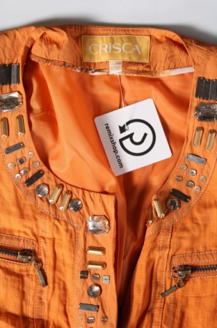 Dámska bunda  Crisca, Veľkosť XS, Farba Oranžová, Cena  13,50 €