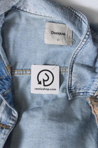 Γυναικείο μπουφάν Desigual, Μέγεθος M, Χρώμα Μπλέ, Τιμή 45,54 €