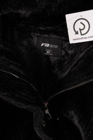 Γυναικείο μπουφάν Fb Sister, Μέγεθος XS, Χρώμα Μαύρο, Τιμή 17,94 €