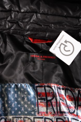 Γυναικείο μπουφάν Frieda & Freddies, Μέγεθος XS, Χρώμα Μαύρο, Τιμή 82,58 €