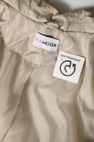 Γυναικείο μπουφάν Mia Moda, Μέγεθος XL, Χρώμα Εκρού, Τιμή 13,04 €