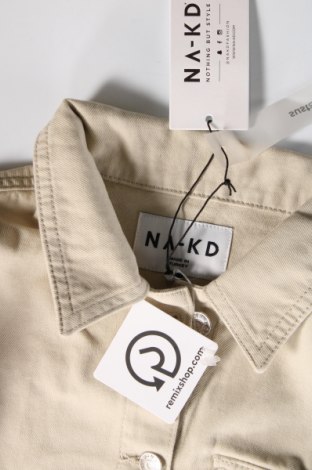 Γυναικείο μπουφάν NA-KD, Μέγεθος XS, Χρώμα  Μπέζ, Τιμή 11,13 €