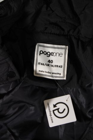 Γυναικείο μπουφάν Page One, Μέγεθος M, Χρώμα Μαύρο, Τιμή 8,31 €