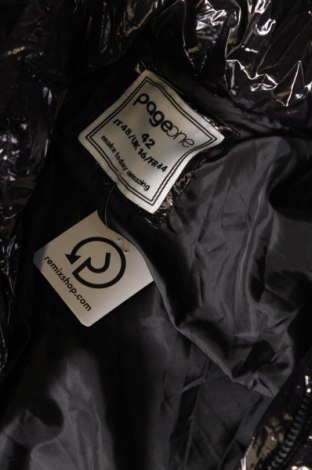 Γυναικείο μπουφάν Page One, Μέγεθος L, Χρώμα Μαύρο, Τιμή 14,35 €