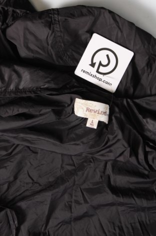 Γυναικείο μπουφάν Rewind, Μέγεθος L, Χρώμα Μαύρο, Τιμή 28,45 €