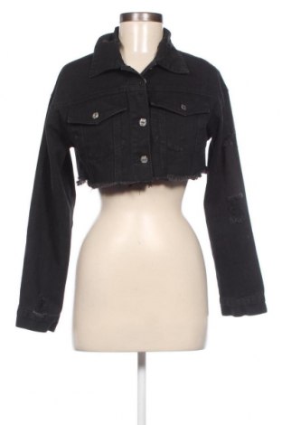 Γυναικείο μπουφάν SHEIN, Μέγεθος XS, Χρώμα Μαύρο, Τιμή 24,12 €