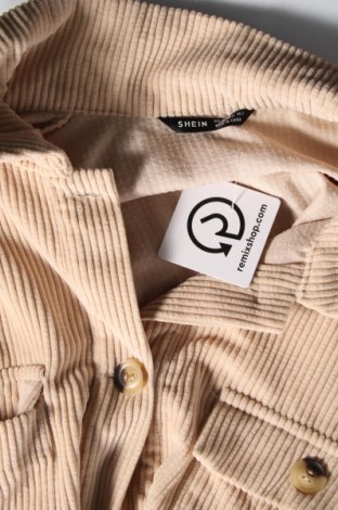 Γυναικείο μπουφάν SHEIN, Μέγεθος XS, Χρώμα  Μπέζ, Τιμή 16,71 €