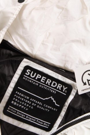 Γυναικείο μπουφάν Superdry, Μέγεθος XL, Χρώμα Λευκό, Τιμή 57,53 €