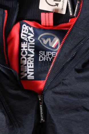 Γυναικείο μπουφάν Superdry, Μέγεθος M, Χρώμα Μπλέ, Τιμή 27,04 €