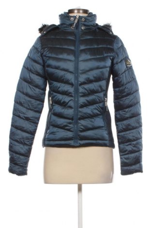 Γυναικείο μπουφάν Superdry, Μέγεθος M, Χρώμα Μπλέ, Τιμή 57,53 €