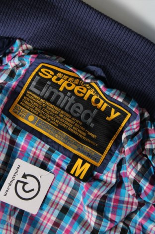 Γυναικείο μπουφάν Superdry, Μέγεθος M, Χρώμα Μπλέ, Τιμή 15,92 €