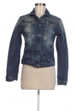 Γυναικείο μπουφάν Tom Tailor, Μέγεθος S, Χρώμα Μπλέ, Τιμή 29,69 €