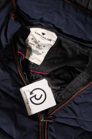 Γυναικείο μπουφάν Tom Tailor, Μέγεθος L, Χρώμα Μπλέ, Τιμή 27,37 €