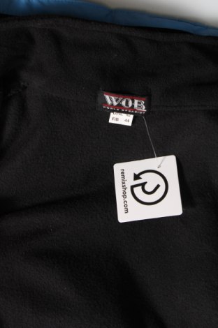 Γυναικείο μπουφάν W.O.B. World Of Basics, Μέγεθος L, Χρώμα Μπλέ, Τιμή 17,94 €