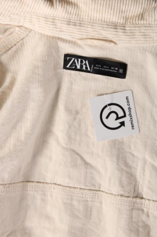 Дамско яке Zara, Размер L, Цвят Екрю, Цена 26,40 лв.