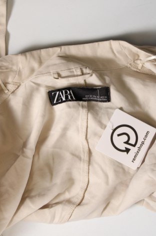 Дамско яке Zara, Размер XS, Цвят Бежов, Цена 24,00 лв.