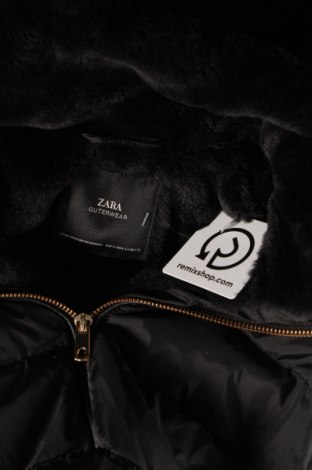 Дамско яке Zara, Размер S, Цвят Черен, Цена 26,65 лв.