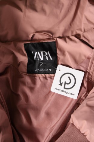 Дамско яке Zara, Размер XS, Цвят Розов, Цена 35,26 лв.
