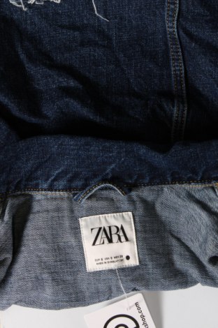 Γυναικείο μπουφάν Zara, Μέγεθος S, Χρώμα Μπλέ, Τιμή 14,20 €