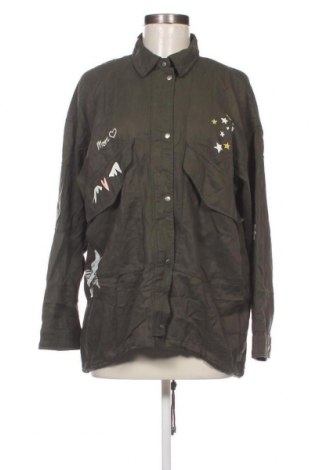 Damenjacke Zara, Größe M, Farbe Grün, Preis 33,40 €