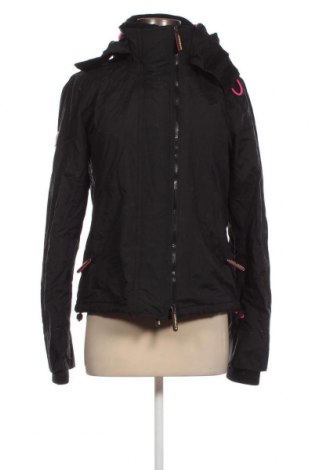 Γυναίκειο μπουφάν για χειμερινά σπορ Superdry, Μέγεθος M, Χρώμα Μαύρο, Τιμή 49,45 €