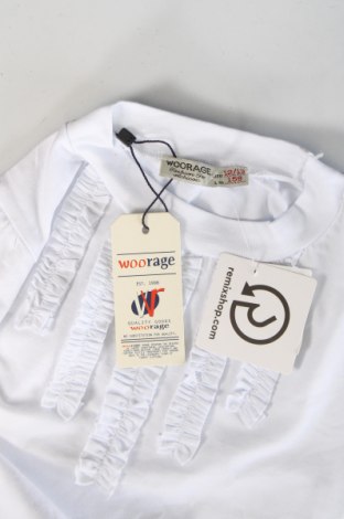 Kinder Shirt, Größe 12-13y/ 158-164 cm, Farbe Weiß, Preis 9,22 €