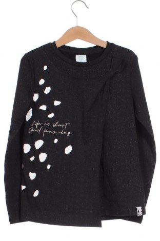 Детска блуза Boboli, Размер 7-8y/ 128-134 см, Цвят Черен, Цена 23,40 лв.
