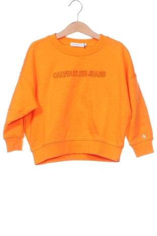 Детска блуза Calvin Klein Jeans, Размер 3-4y/ 104-110 см, Цвят Оранжев, Цена 40,80 лв.
