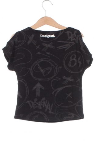 Детска блуза Desigual, Размер 3-4y/ 104-110 см, Цвят Черен, Цена 68,43 лв.