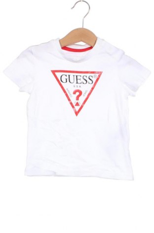 Dziecięca bluzka Guess, Rozmiar 18-24m/ 86-98 cm, Kolor Biały, Cena 123,14 zł