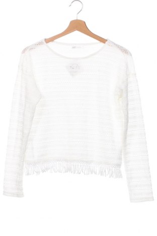 Детска блуза H&M, Размер 14-15y/ 168-170 см, Цвят Бял, Цена 4,51 лв.