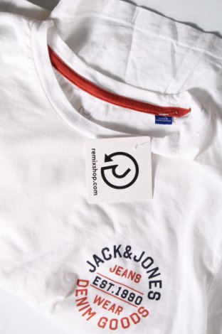 Kinder Shirt Jack & Jones, Größe 13-14y/ 164-168 cm, Farbe Weiß, Preis € 26,29