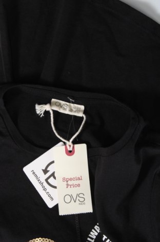 Kinder Shirt Oviesse, Größe 10-11y/ 146-152 cm, Farbe Schwarz, Preis 9,28 €