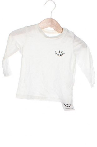 Детска блуза Sinsay, Размер 3-6m/ 62-68 см, Цвят Бял, Цена 4,90 лв.