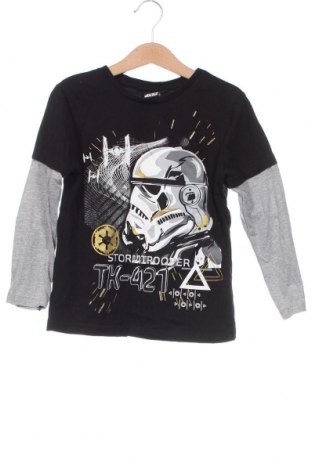 Παιδική μπλούζα Star Wars, Μέγεθος 5-6y/ 116-122 εκ., Χρώμα Μαύρο, Τιμή 6,75 €